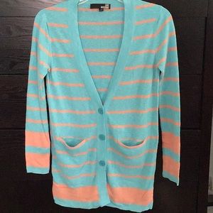 Love Moschino size 4 striped cardigan